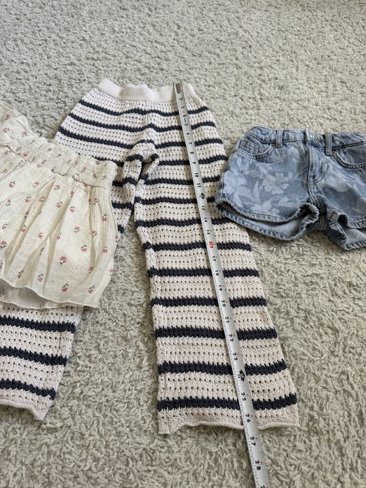 Zara Set Of 3 For Girl 6-7 Years