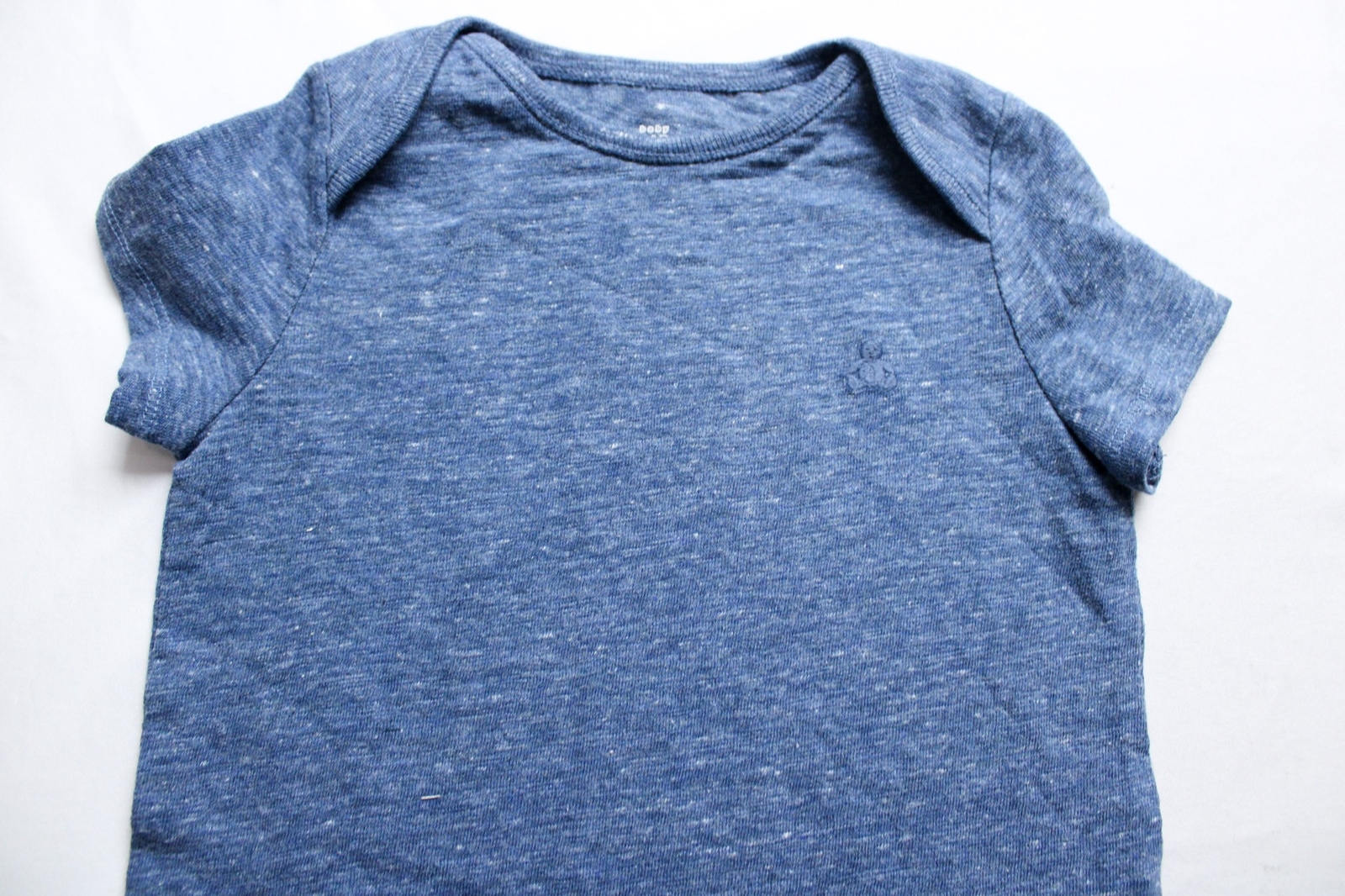 Gap Baby’s First Favorite 2-Pack Short Sleeve Bodysuits LB3 Indigo Size 18-24mo