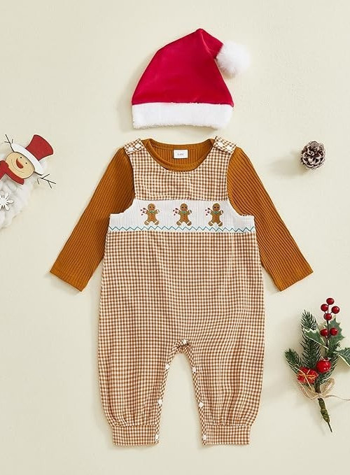 New Socutebabe 3 Piece Holiday Outfit Size 0-3 Months