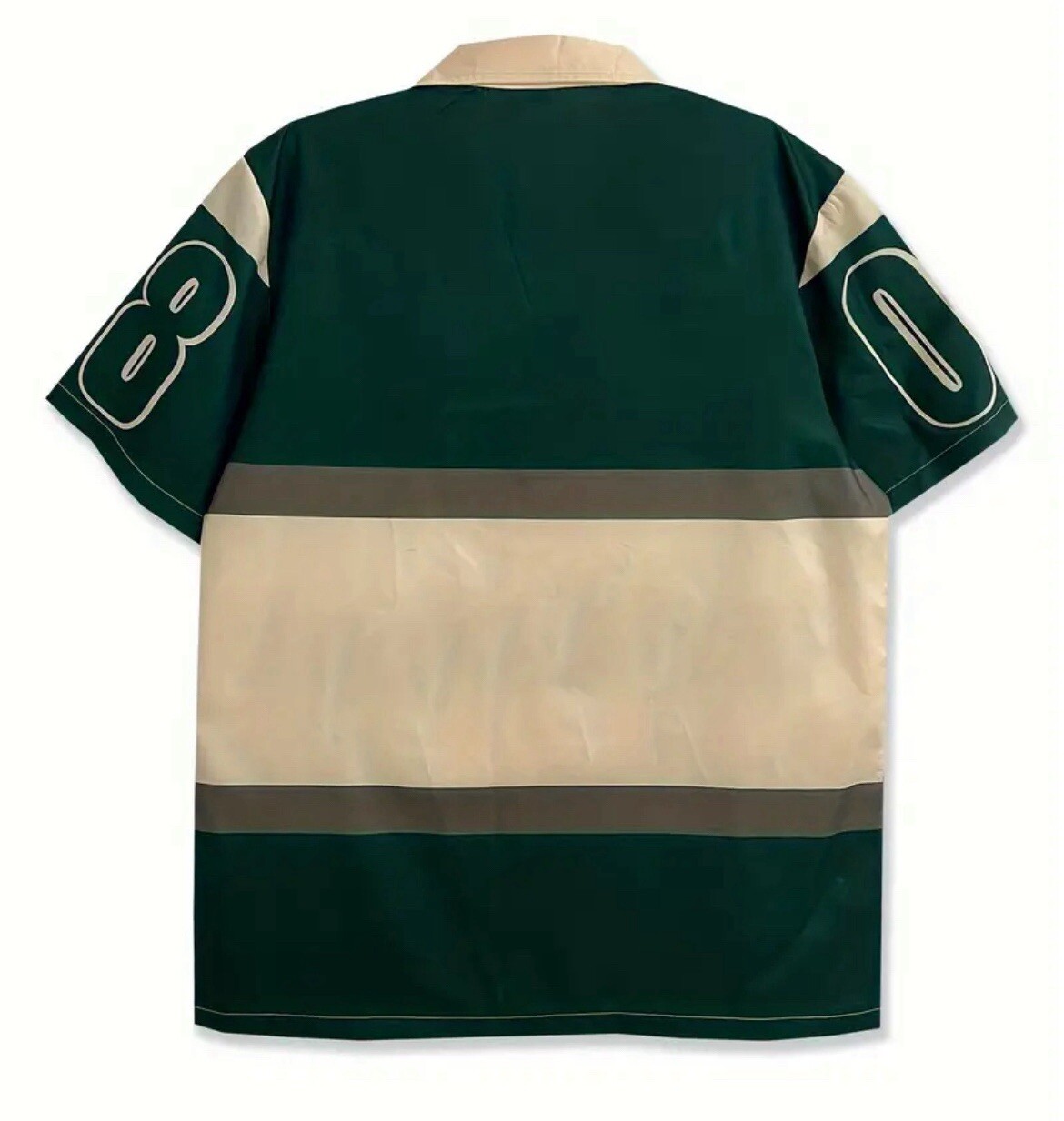 Summer Fashion Shirt – Breathable Polyester, Machine Washable, Casual