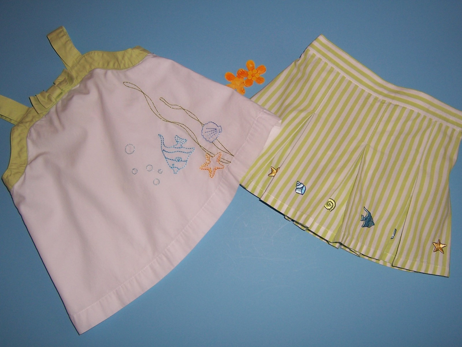 Gymboree girls “SPLASH” 2 PIECE SET…18-24mth…2003 TAG