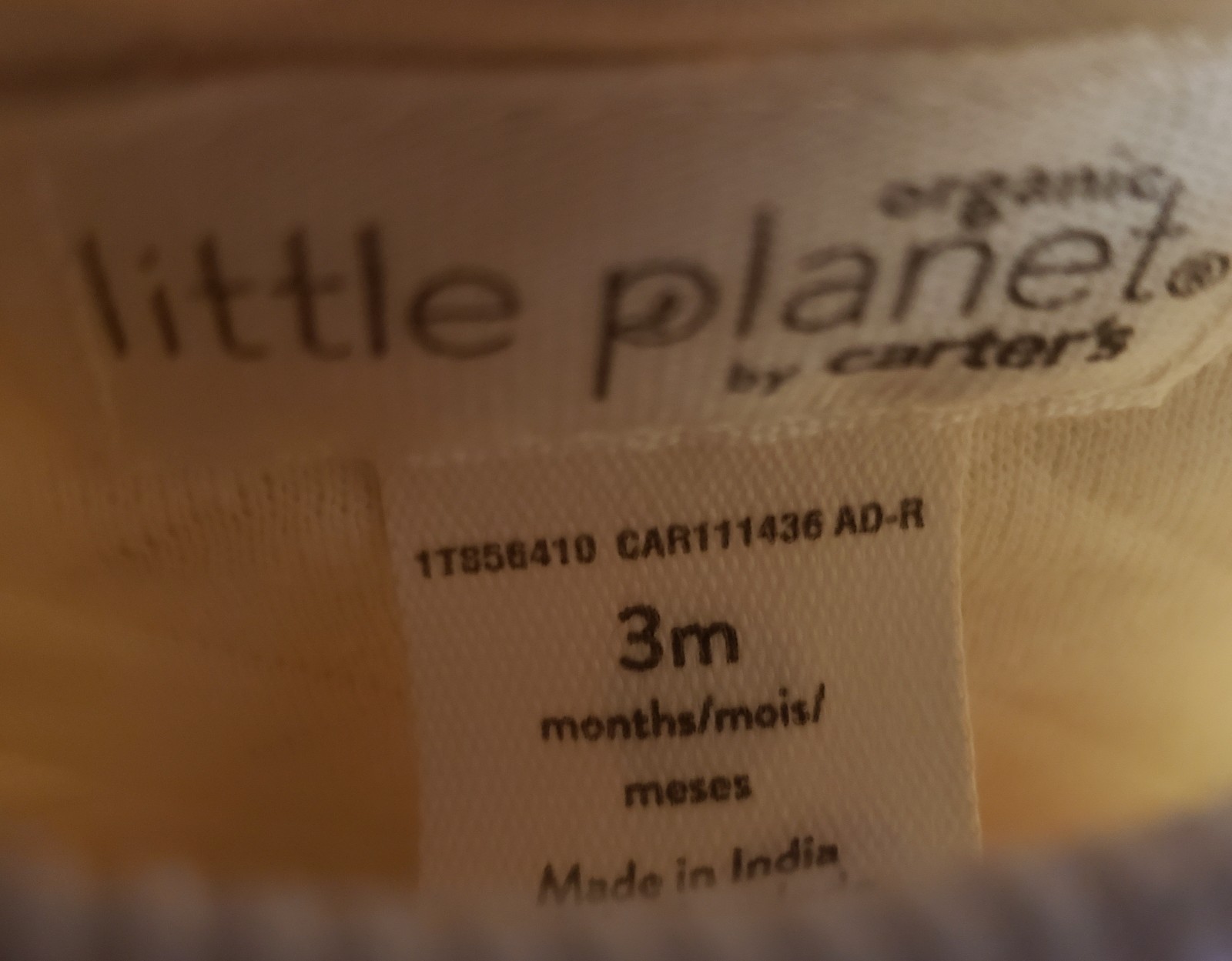 Little Planet By Carters 2 Piece Pumpkin Outfit 3 Months