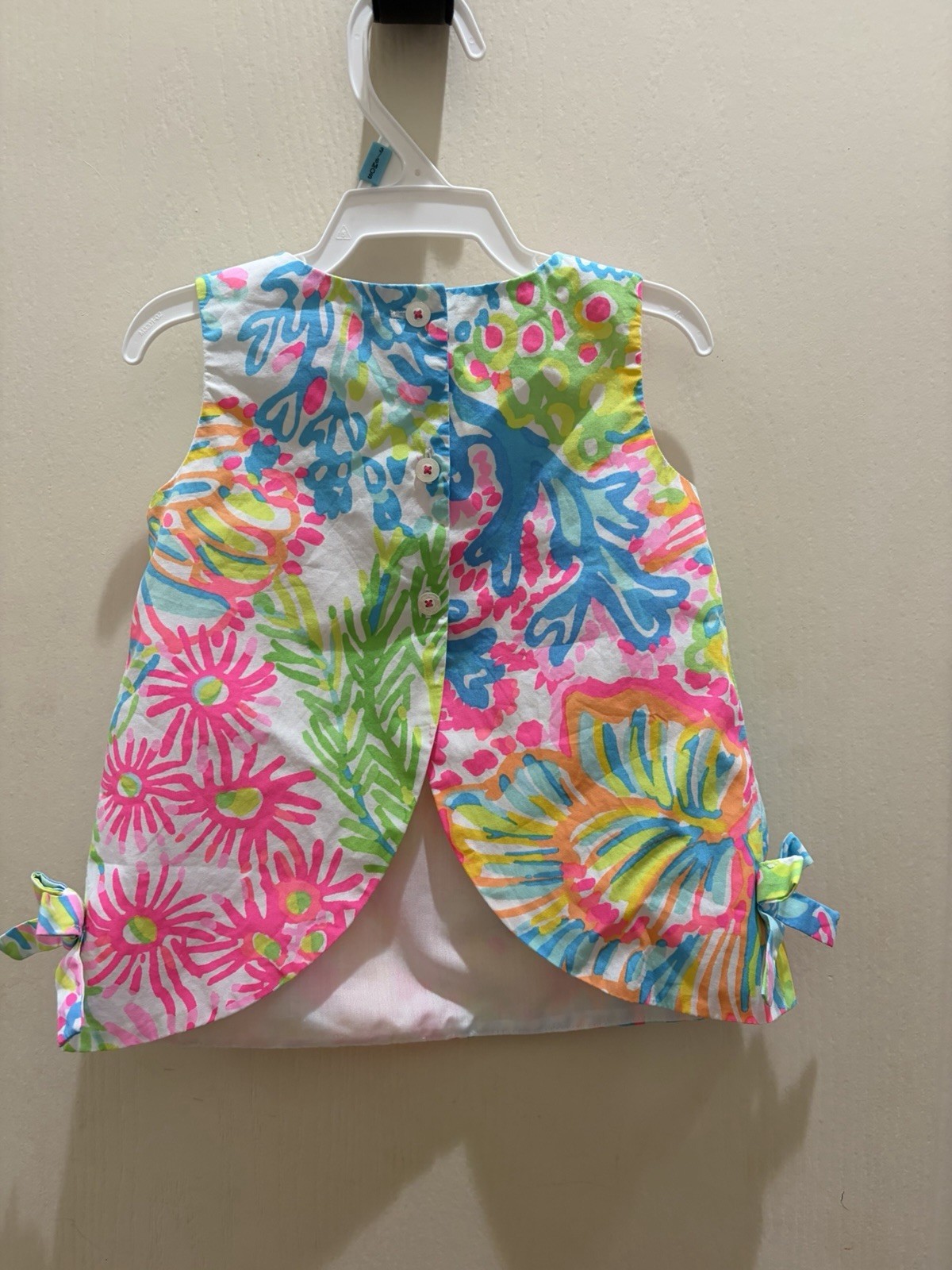 Lot of 4 Lilly Pulitzer Baby Girls Dress & Bloomers Set 3-6M Cotton Sleeveless