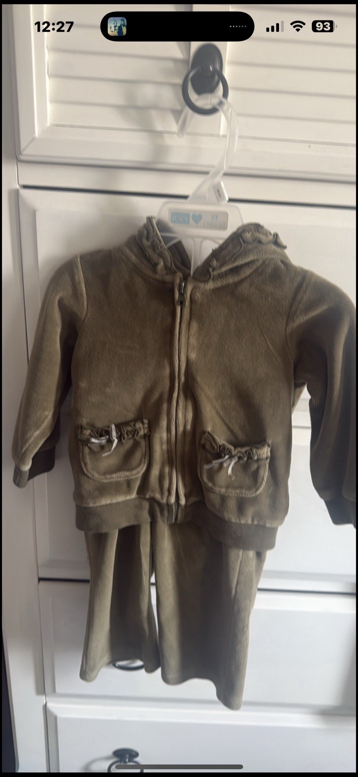 Tot Girl’s Buttery Soft Fleece For In Size 12 Month
