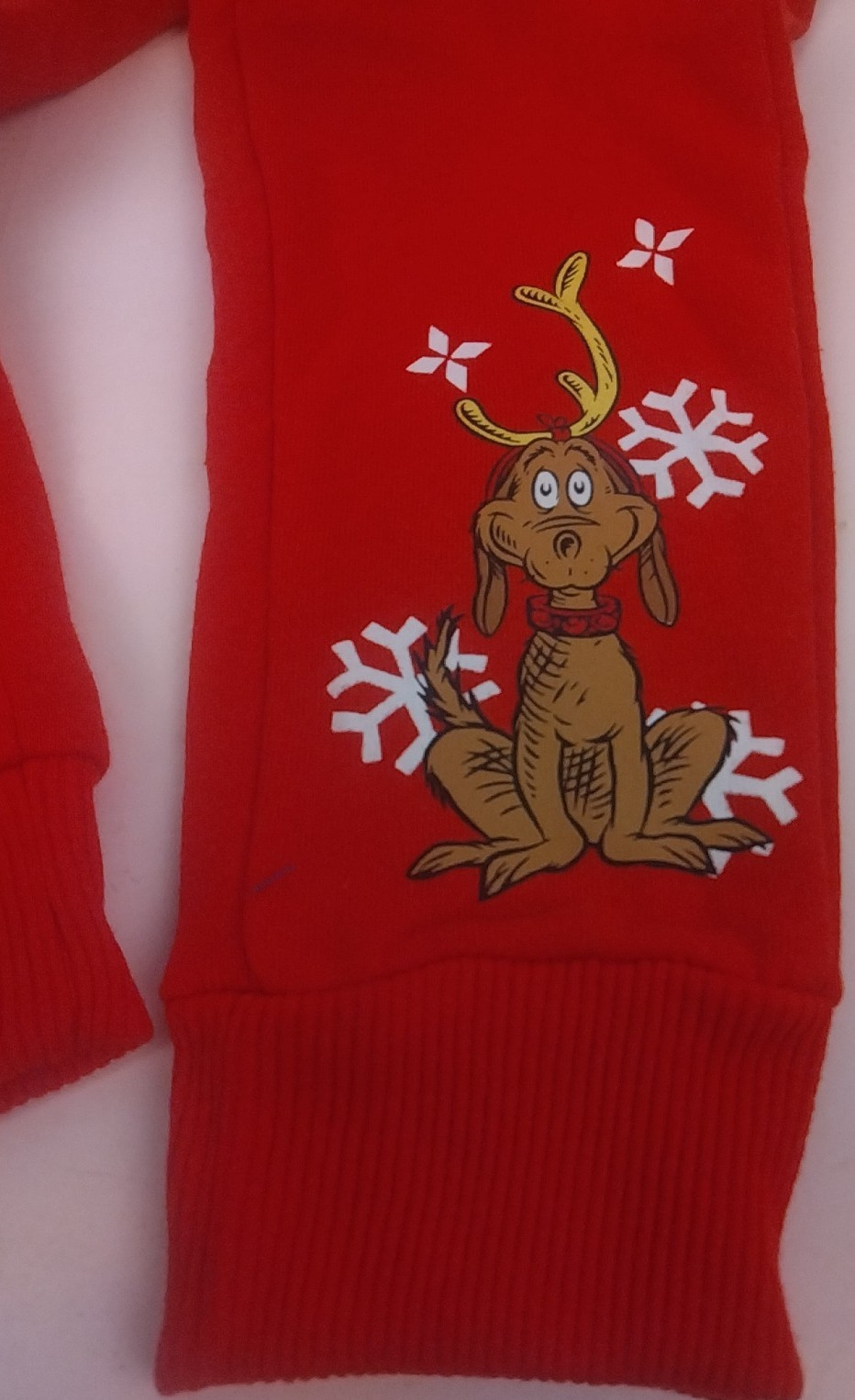 The Grinch Toddlers 2 Piece Christmas Sweatshirt And Jogger Set Size 4T- New