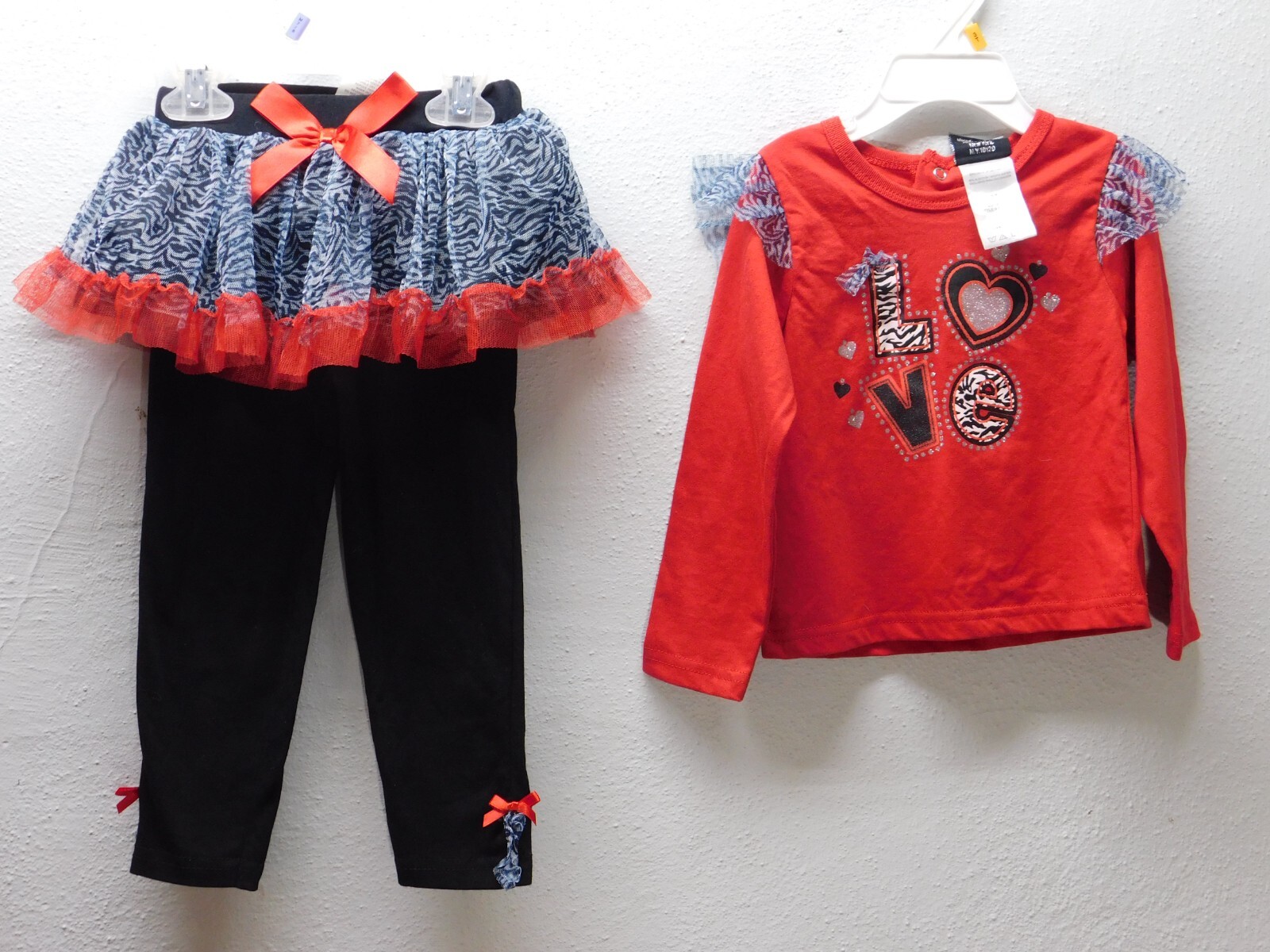 Girls Toddlers 2T DDG Darling 2 Piece Set