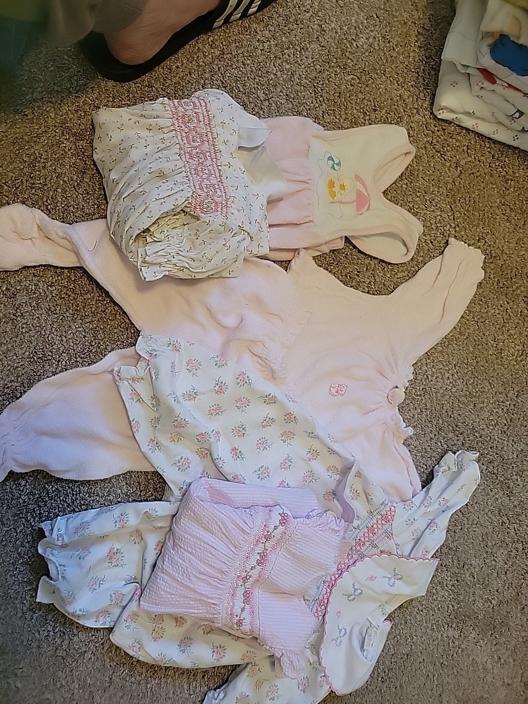 Lot Pink Infant Baby Clothes