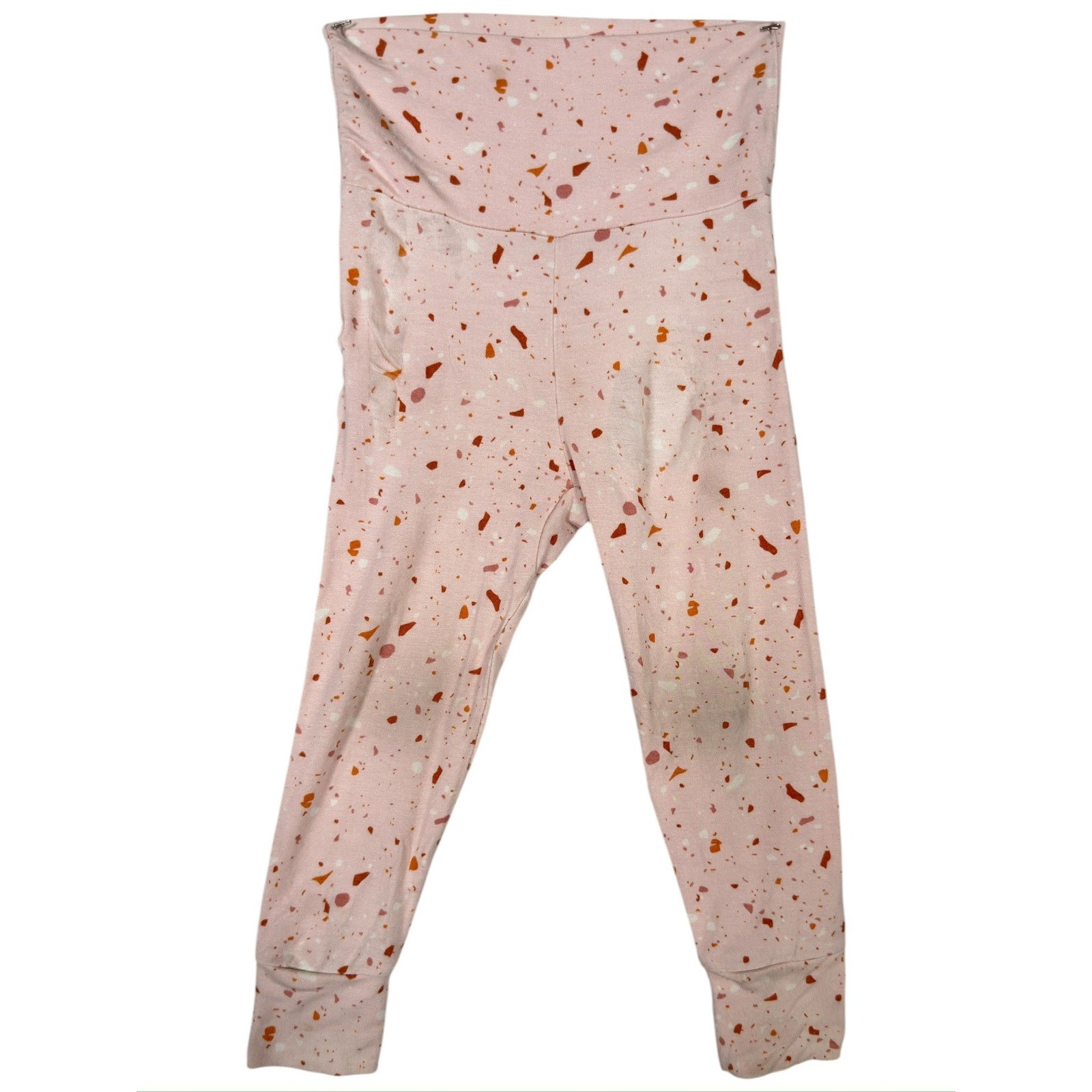 Lou Lou & Company Toddler Pajama Sets 2 Lot Mustard Pink 12-24M Bamboo