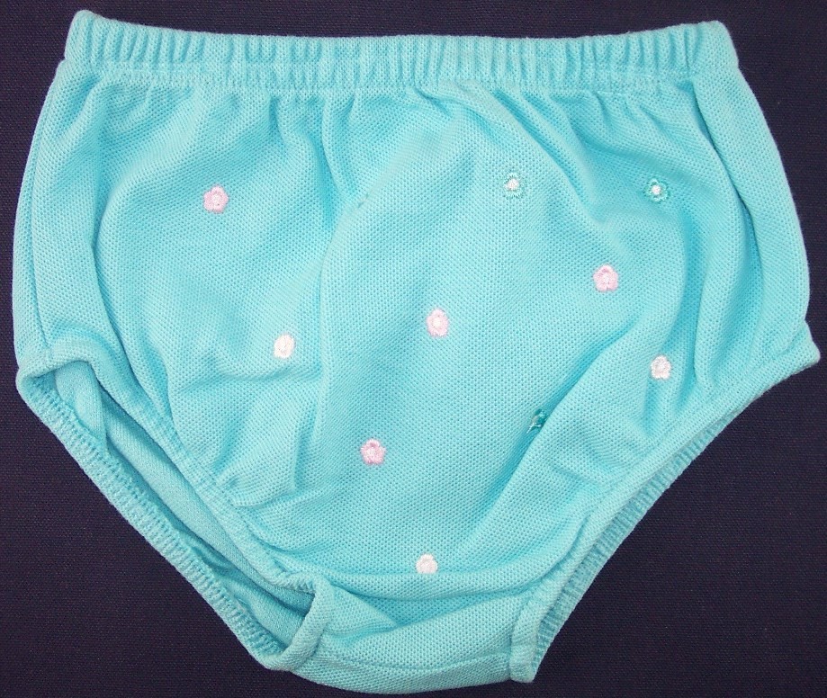 NWT Nannette Infant Girl’s 3 Pc. Embroidered Aqua Set Outfit, 3-6 Months
