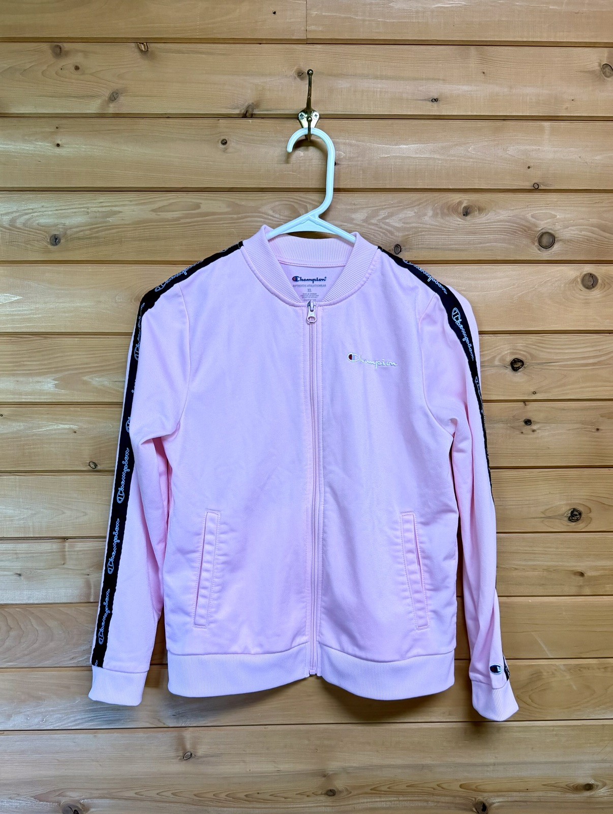 Girls XL 14-16 Pink Champion 2 pc Track & Jogger Set