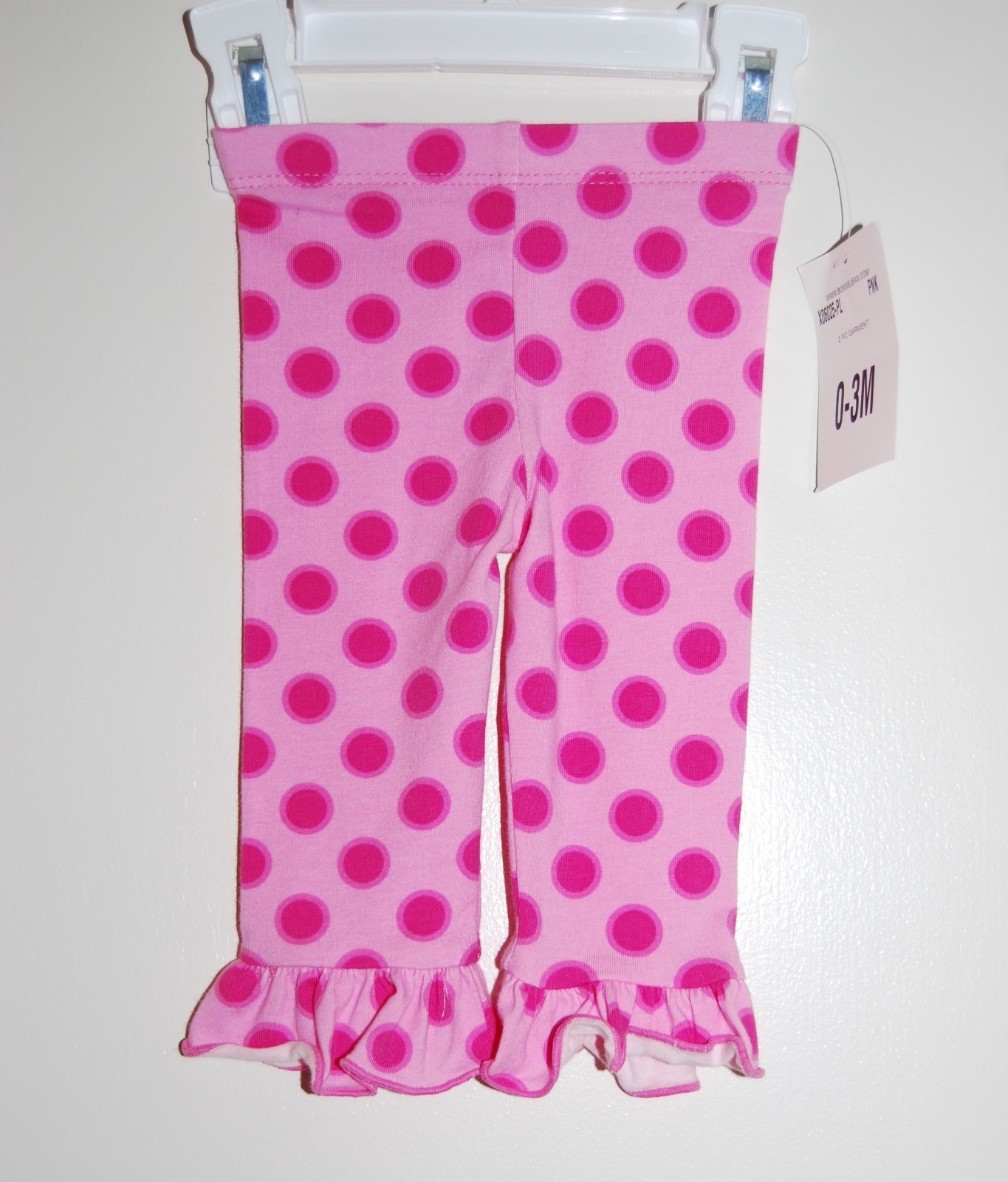 NWT Bonnie Baby Infant Girls Pink & Blue Holiday Snowflake 2pc Dress Set sz 24M