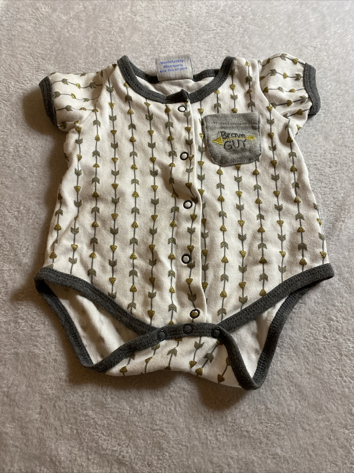Lot Of 8 Baby Clothes 6-9 Months One Piece Outfits Casual Winter Summer Spring