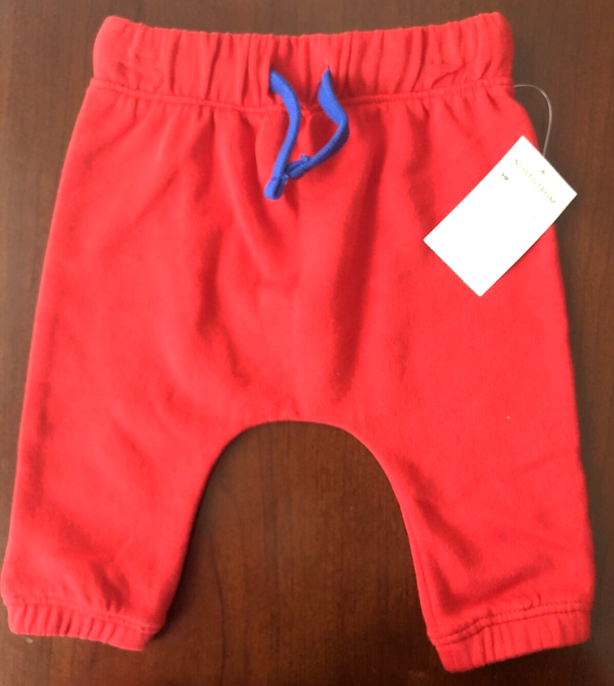 Tucker + Tate Ivory Kangaroo Freestyle T-Shirt & Red Pants 2-Piece Set Size 9M