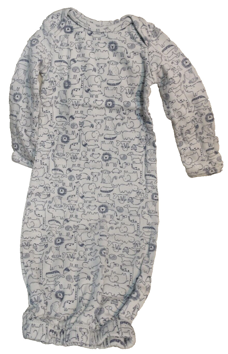 Newborn Sleep Sack Zoo Safari Elephant Outfit Set (NB) Trendy A13