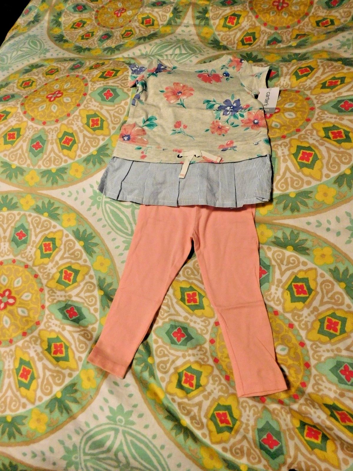 Carter’s Size 12months, NWT, 2pc outfit, 100% Cotton, SO SOFT, SO CUTE!!!