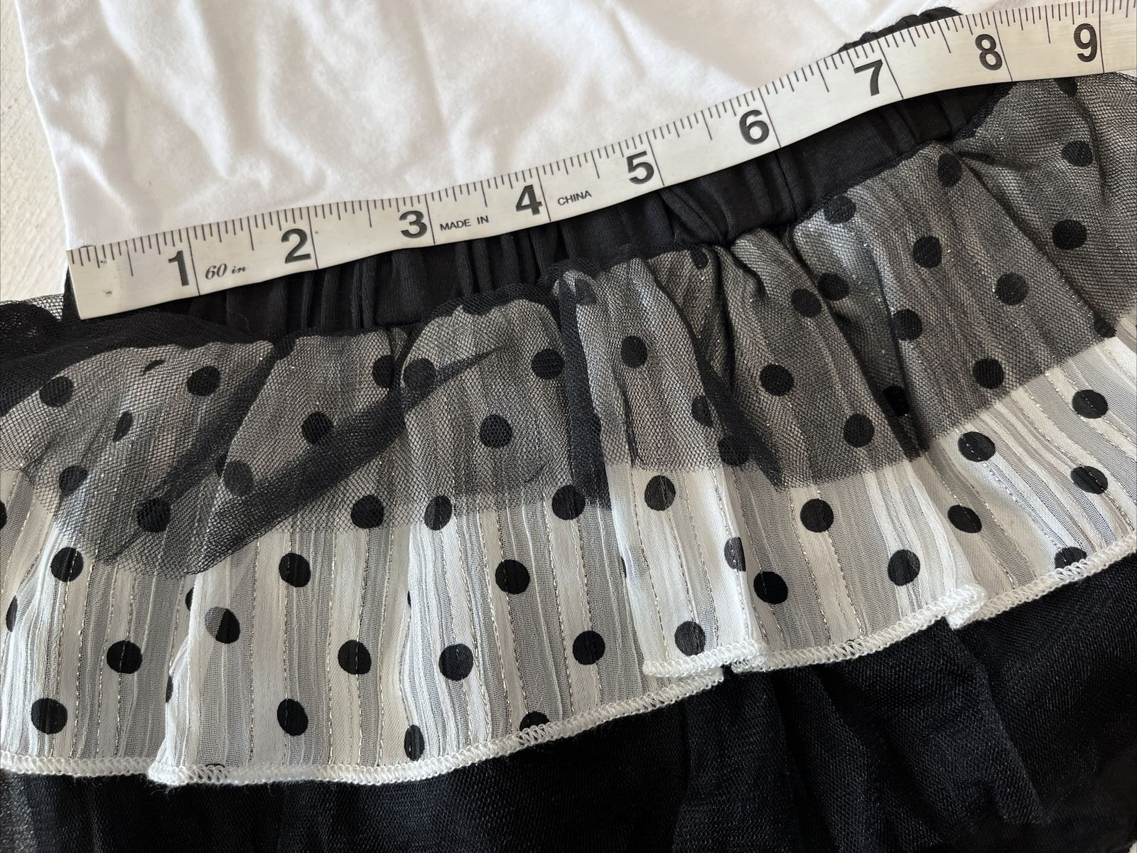 Fuyimei Infant Girl’s 3 Pieces Baby Set Multicolor Long Sleeve Size 90
