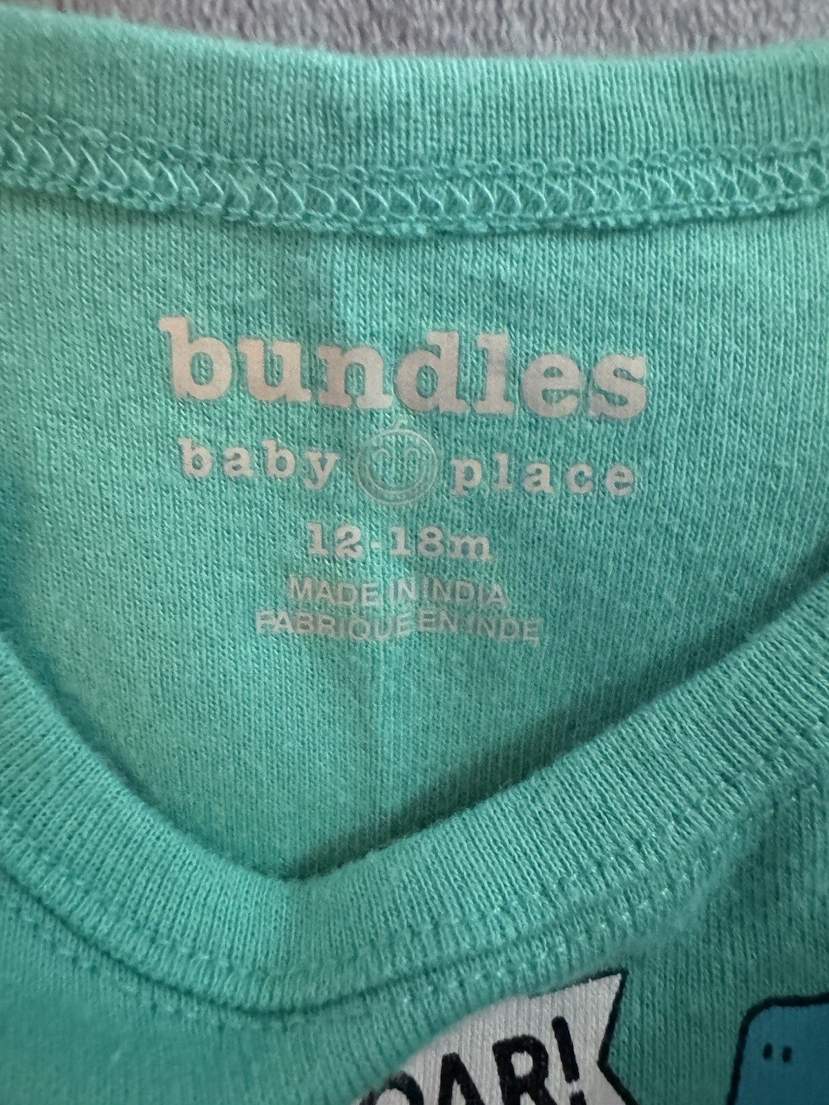 Bundles Baby Place Four Piece Dino Set 18 Month Hoodie Pants Bodysuits