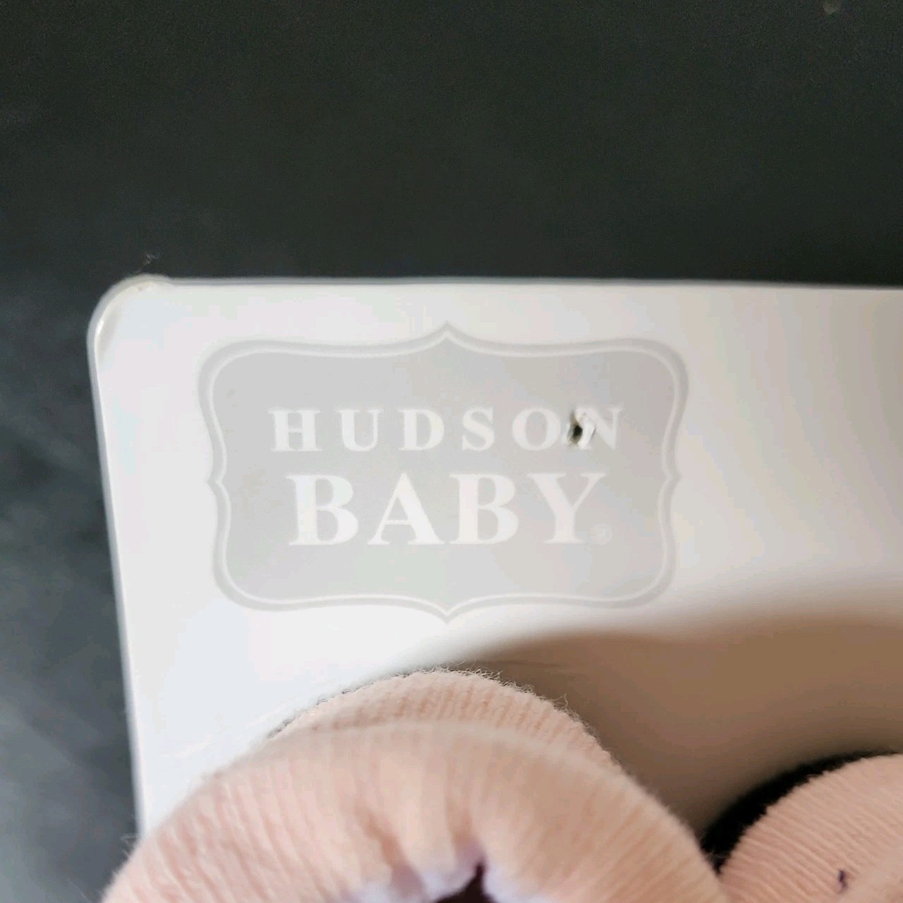Adorable Hudson Baby 5 Piece Set Bibs & Booties Pink B3