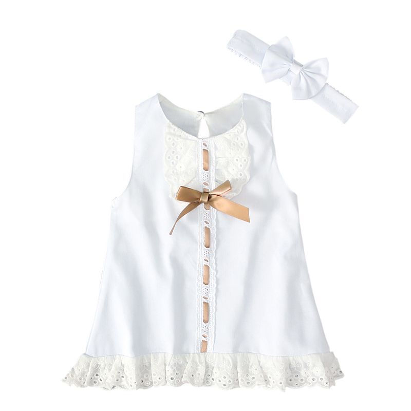 Princess Lace Sleeveless Romper – Newborn Baby Girls Clothes Summer Outfit Set