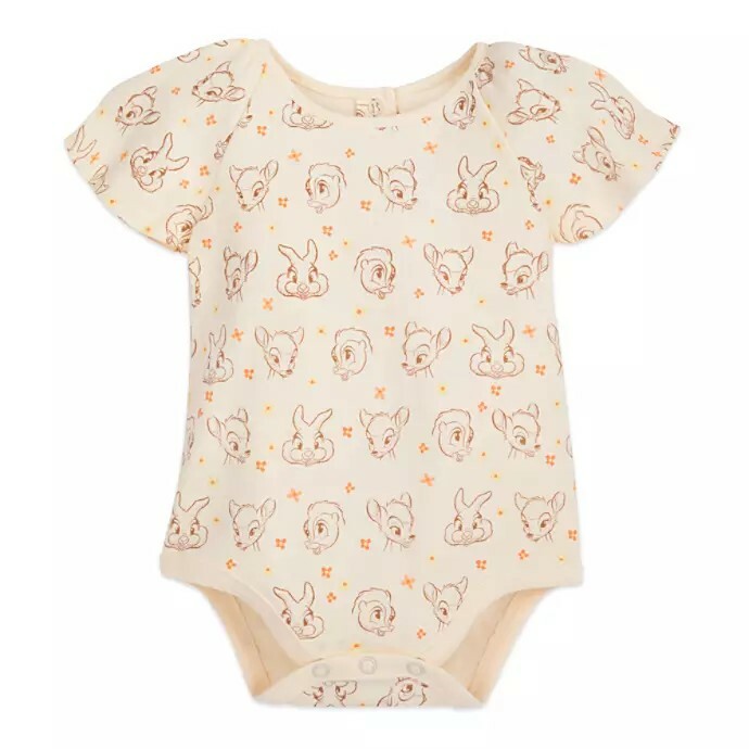Disney Store Bambi Jumper Baby Dress & Bodysuit Set Size 18/24 Months Headband