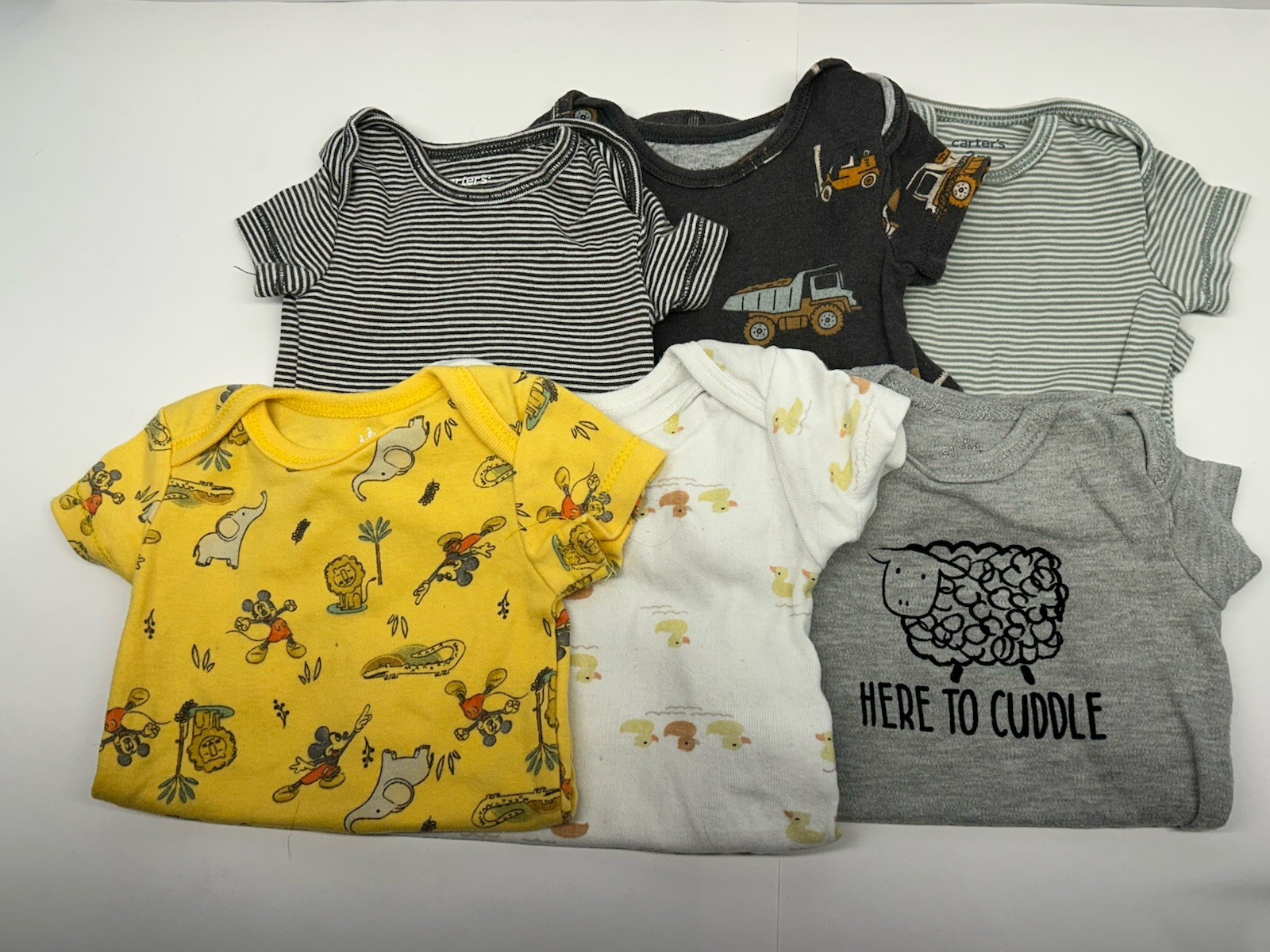 0-3 month Baby Boy Clothing Bundle #2 12 Items Total