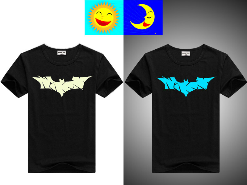DMDM PIG – Camisetas luminicas Batman para niños, niñas de 2 años.