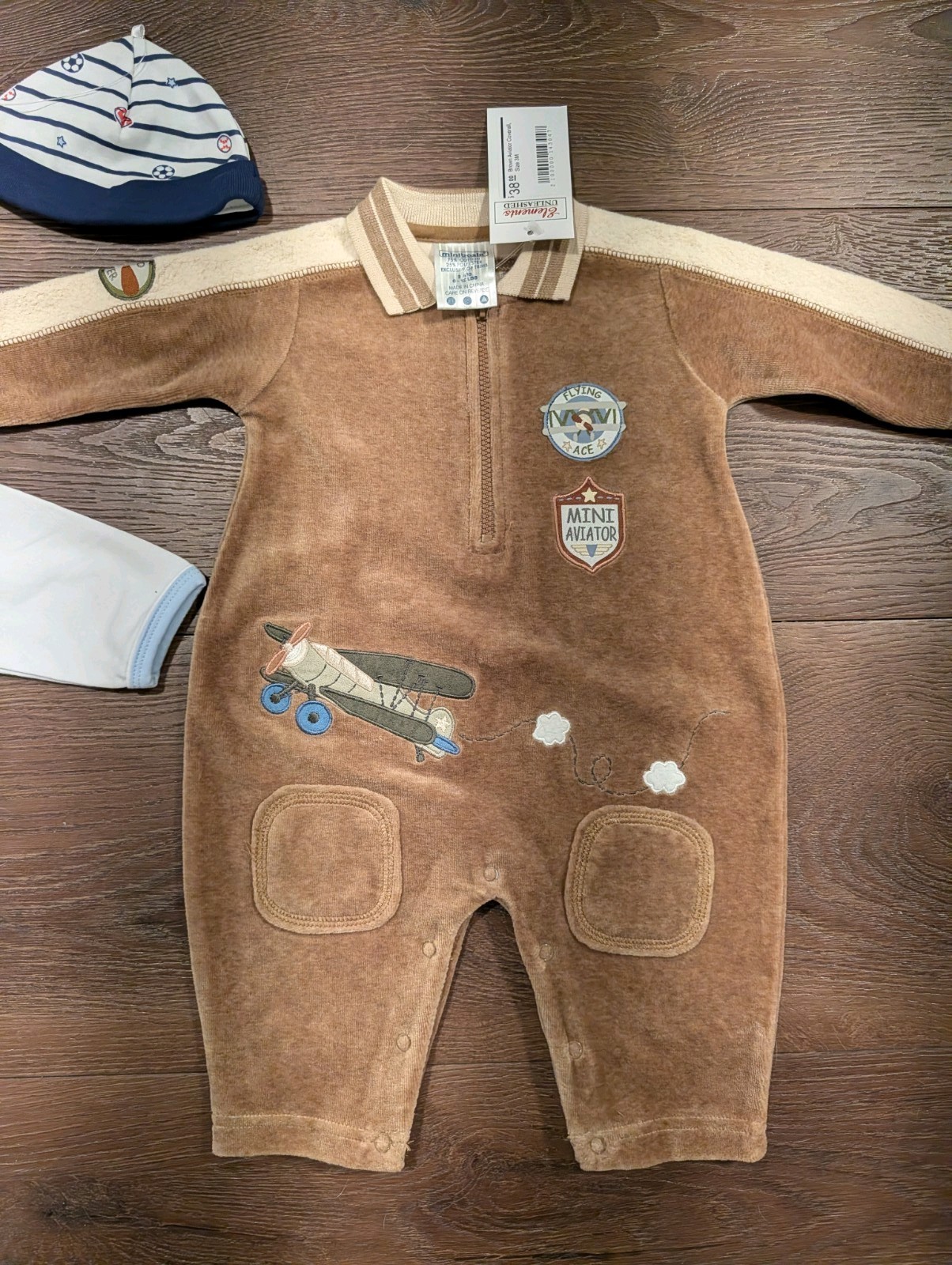 NEW WITH TAGS Baby Boy Infant Size 0-3 Months Clothing Lot Set of 5 Pieces