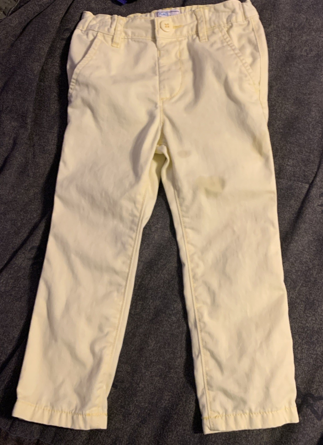 Girl’s Yellow Children’s Place Pants & 1775 S/S T-shirt w/pocket Size 3T #1405
