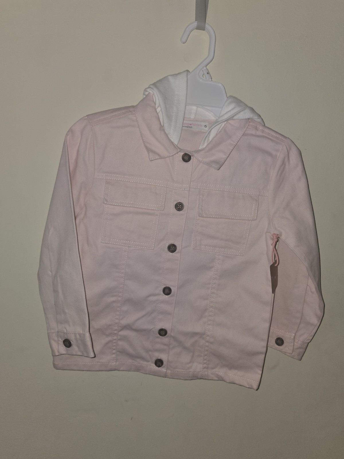 60%Coton 40 Polyester , Pink , Young Heart