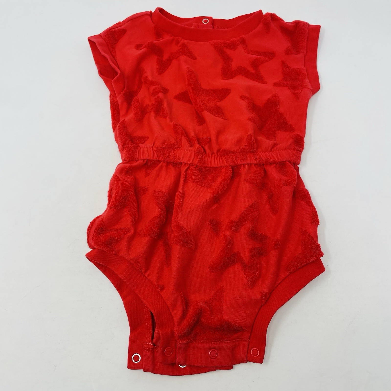 Cat & Jack Circo Baby Girls 12 Months 5 Piece Lot of Shorts Romper & Top 2505