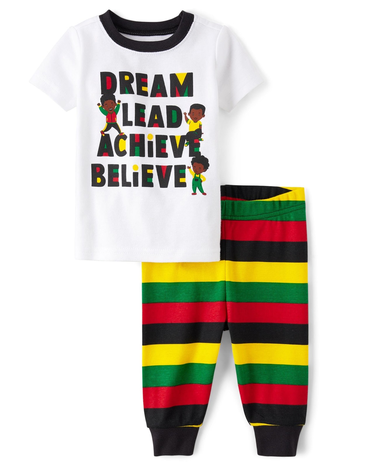 ,Baby Boys,and Toddler Snug Fit 100% Cotton Short Sleeve Top and Pants 2 Piec…
