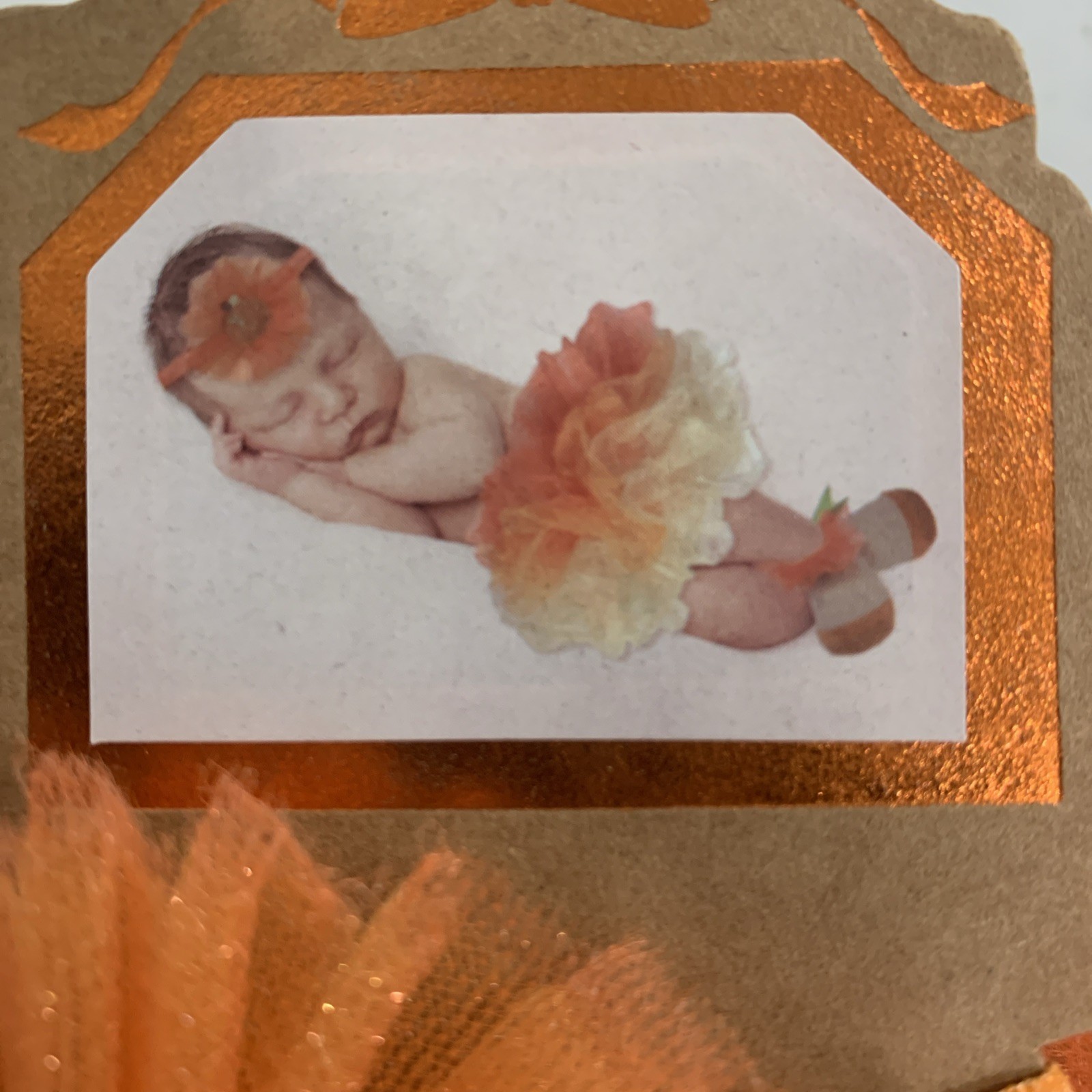 ELLY&EMMY 3 PC TUTU SET Fall 0-12 M Headband, TUTU, Booties Photo OP Baby New