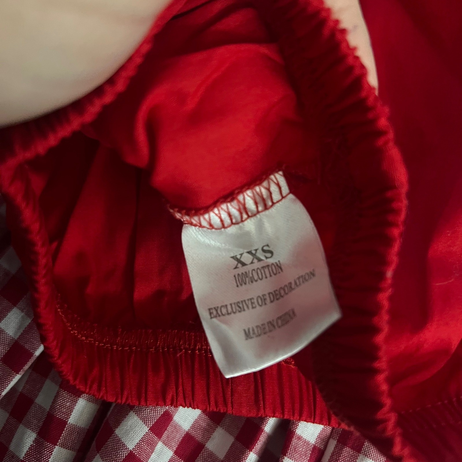 Boutique Disney Inspired Minnie Mouse 2T Red Gingham Smocked Dress and Bloomers