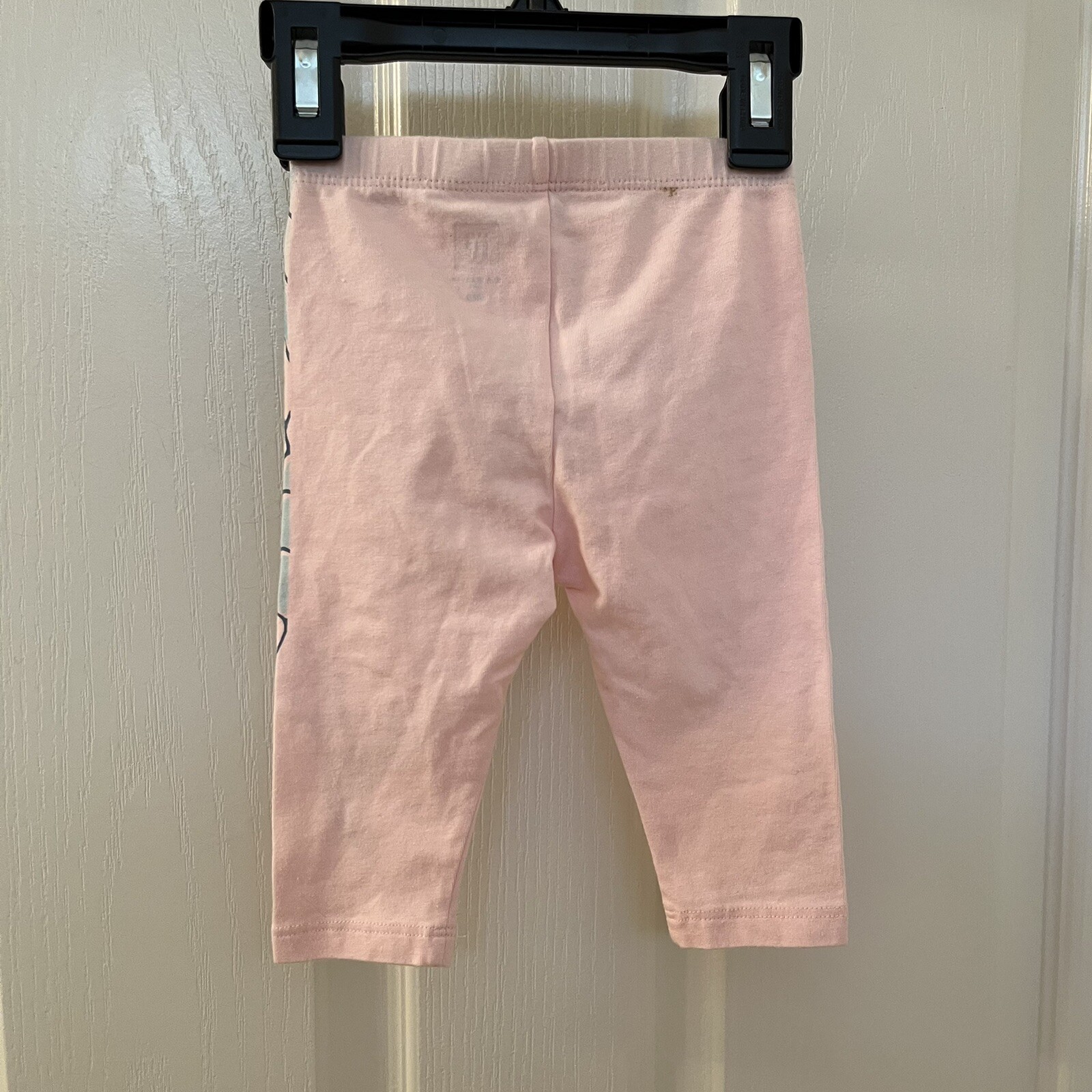 Baby Gap Mermaid Shell Pink 2-Piece Pants and Top Set Girls Size 3-6 Months