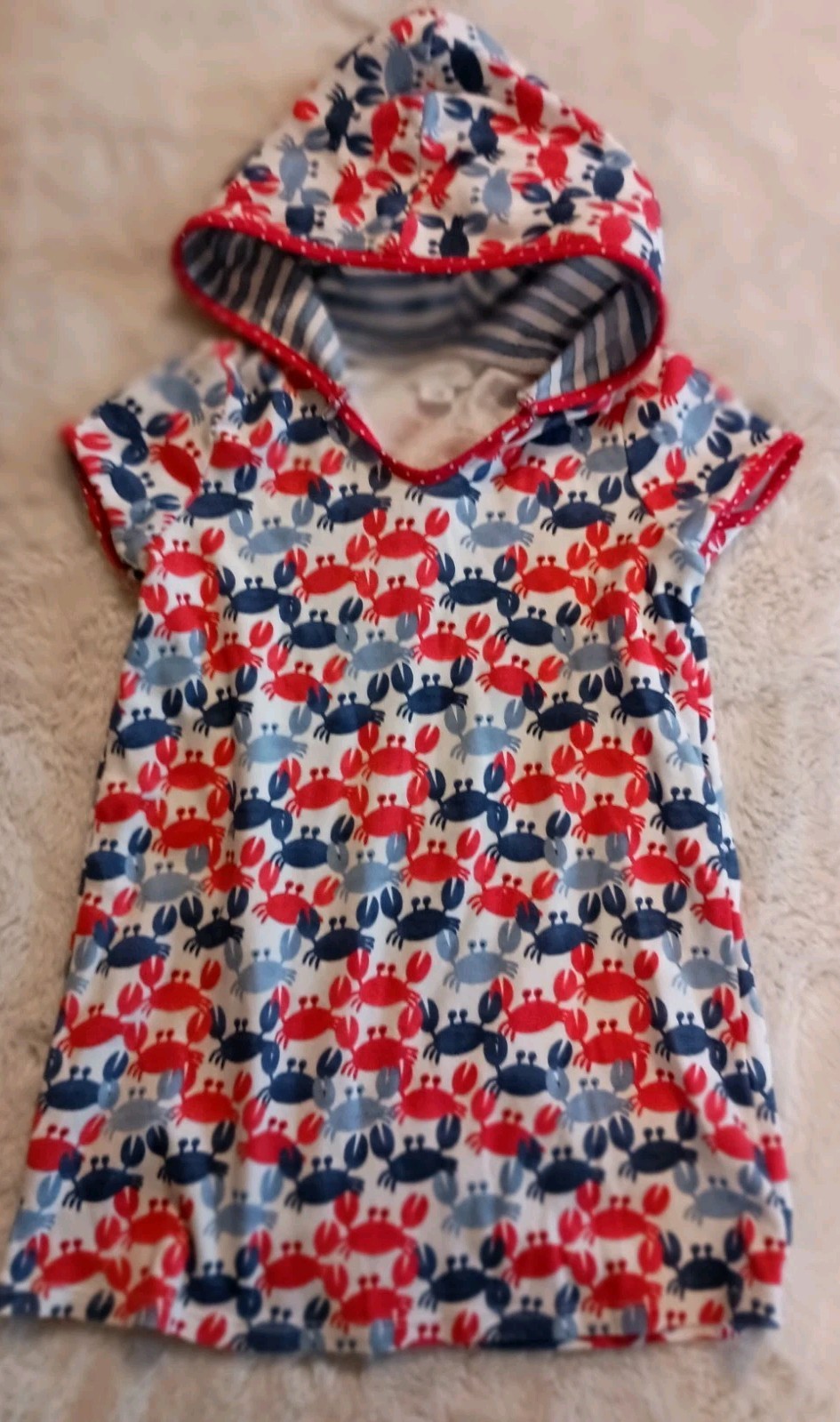 MUD PIE 4T-5t CRAB BEACH COVER UP