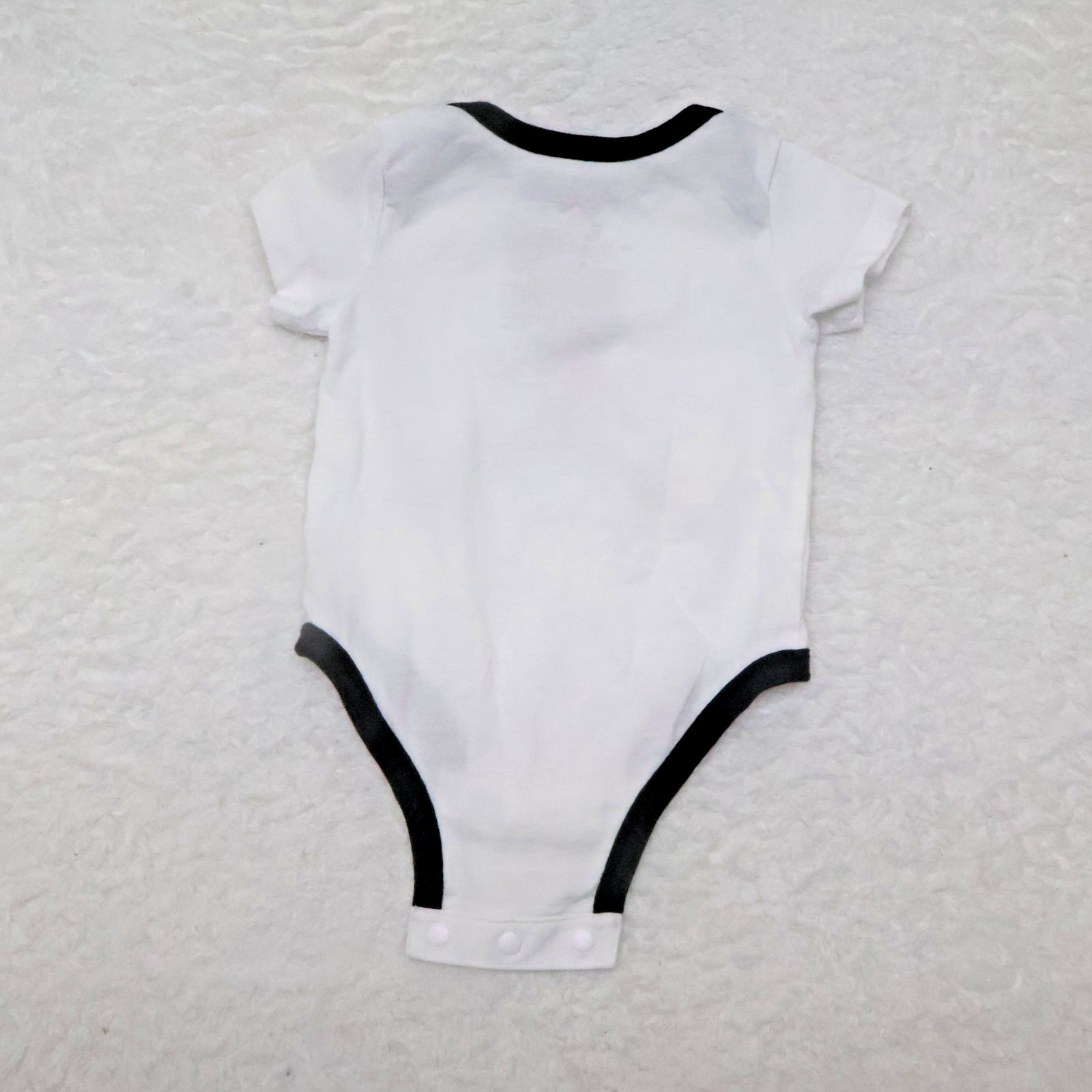 Jordan Baby Bodysuit 3M White Black Jumpman Infant One Piece 0-3 Months