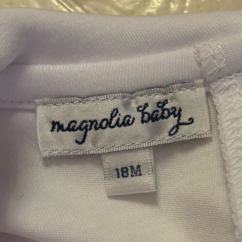 Girls NWT Magnolia Baby Smocked Dress Set & Bloomers Free Bow 18 Months