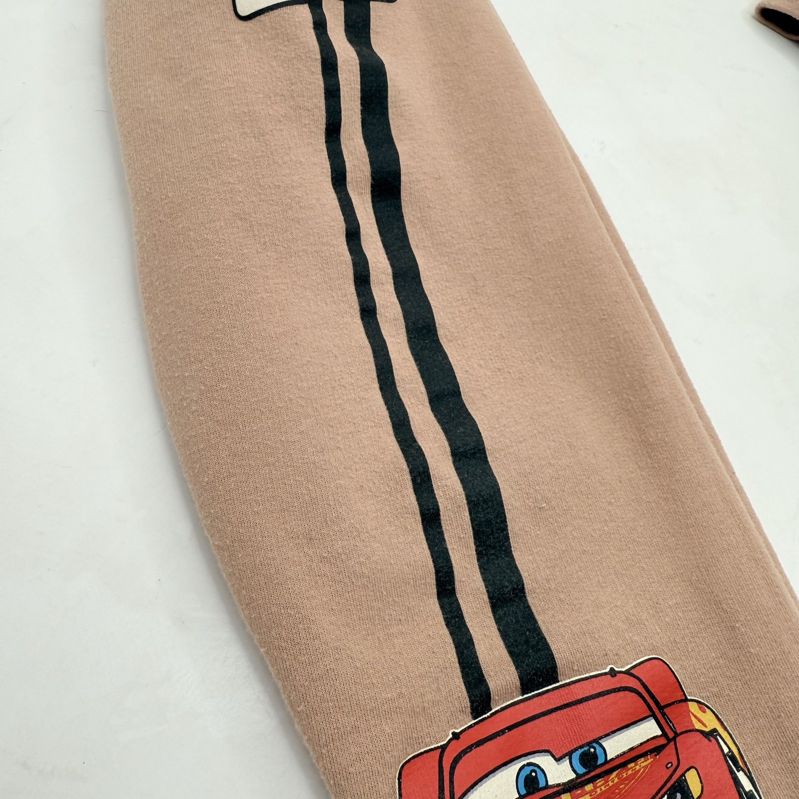 Y2K Disney Cars Lightning McQueen Fleece Set Pullover Pants Sweatsuit 3t Kids