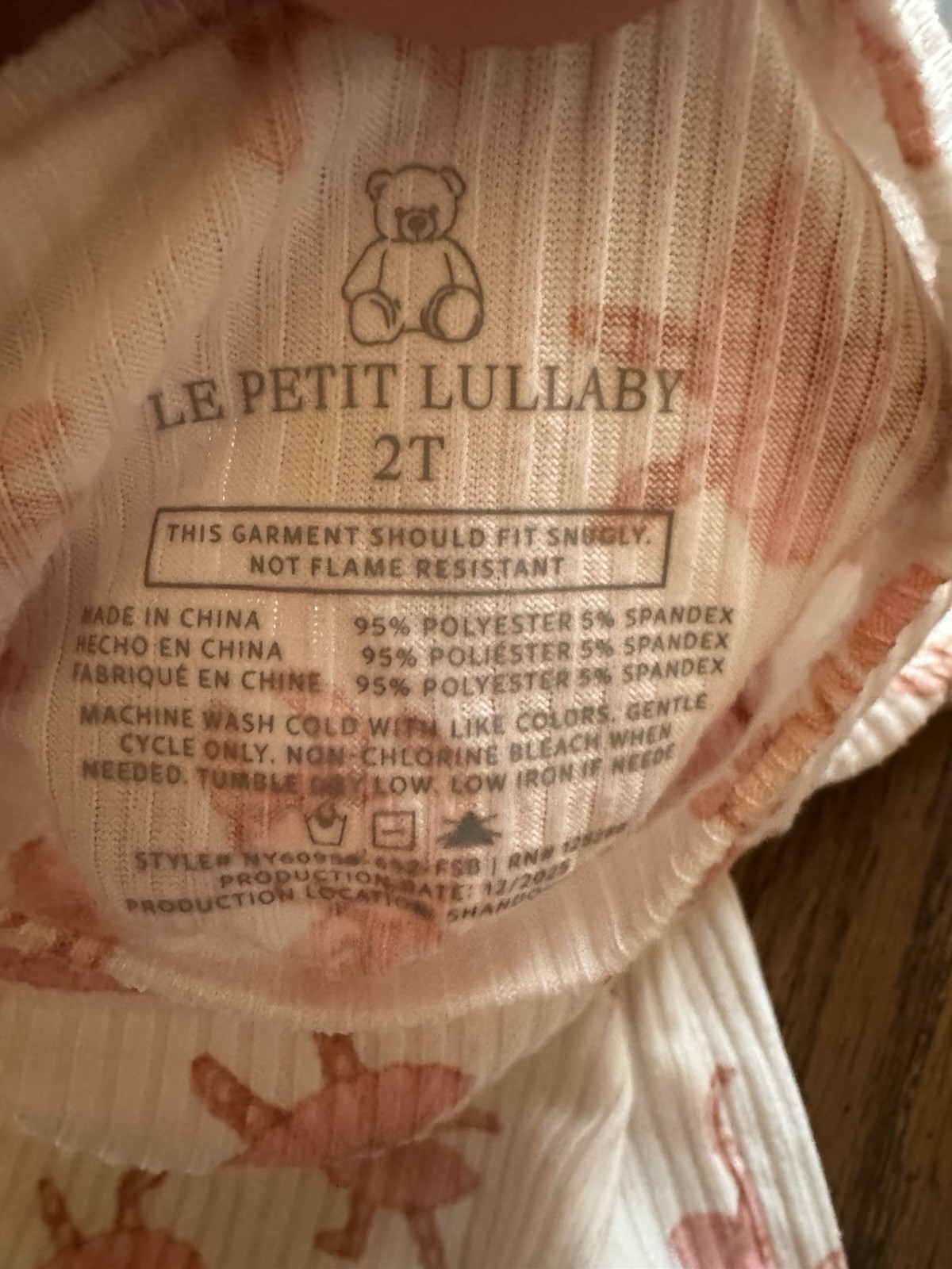 Le Petit Lullaby baby girl bunny outfit
