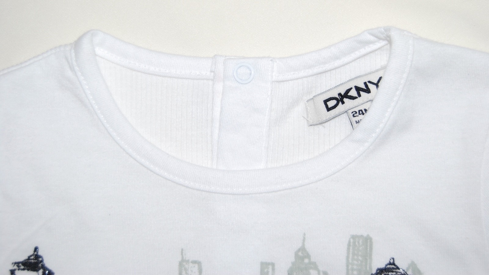 NWT DKNY Infant Girls Pink Girl & Dog Graphic SS T-Shirt & Leggings Set sz 24M