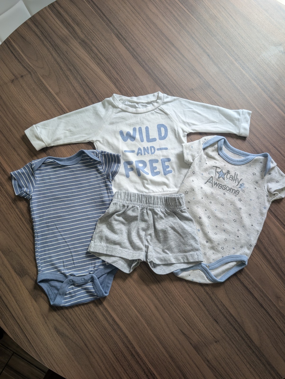 Baby Boy Clothing Bundle 4 Pieces 3-6 Months