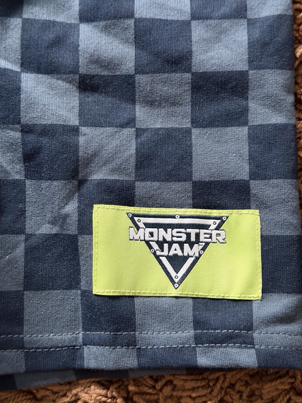 New Monster Jam Grave Digger Toddler Boys 2 Piece Shirt and Shorts Set Size 3T