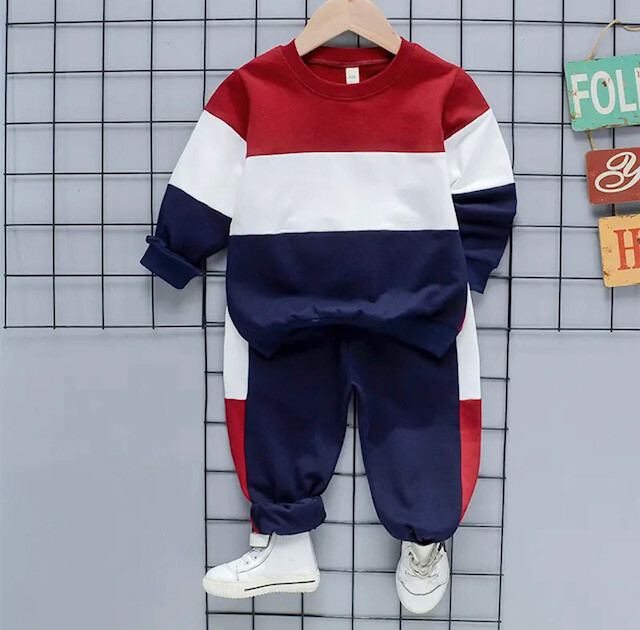 Kids Boutique Clothing Baby Hoodies Jogger Pants 2 Pcs Sets Fall Boy’s Casual