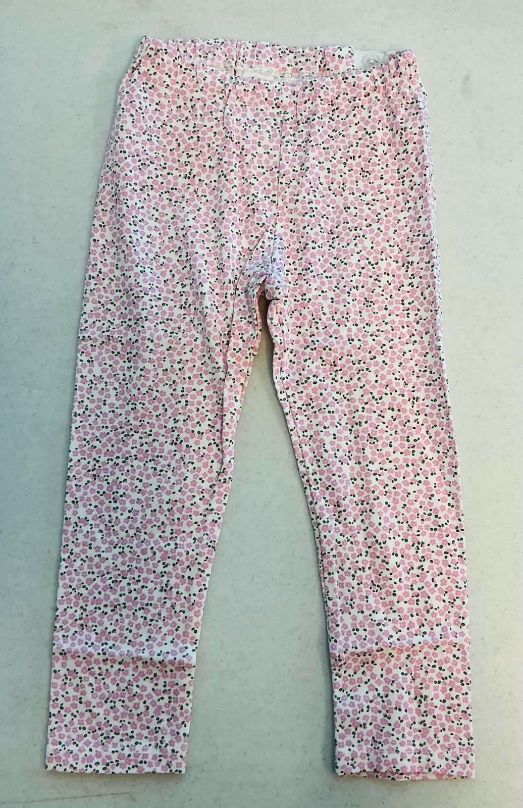 H & M Little Girls 3-Piece Set Floral Set With Pants, Top, And Headband Size 3T