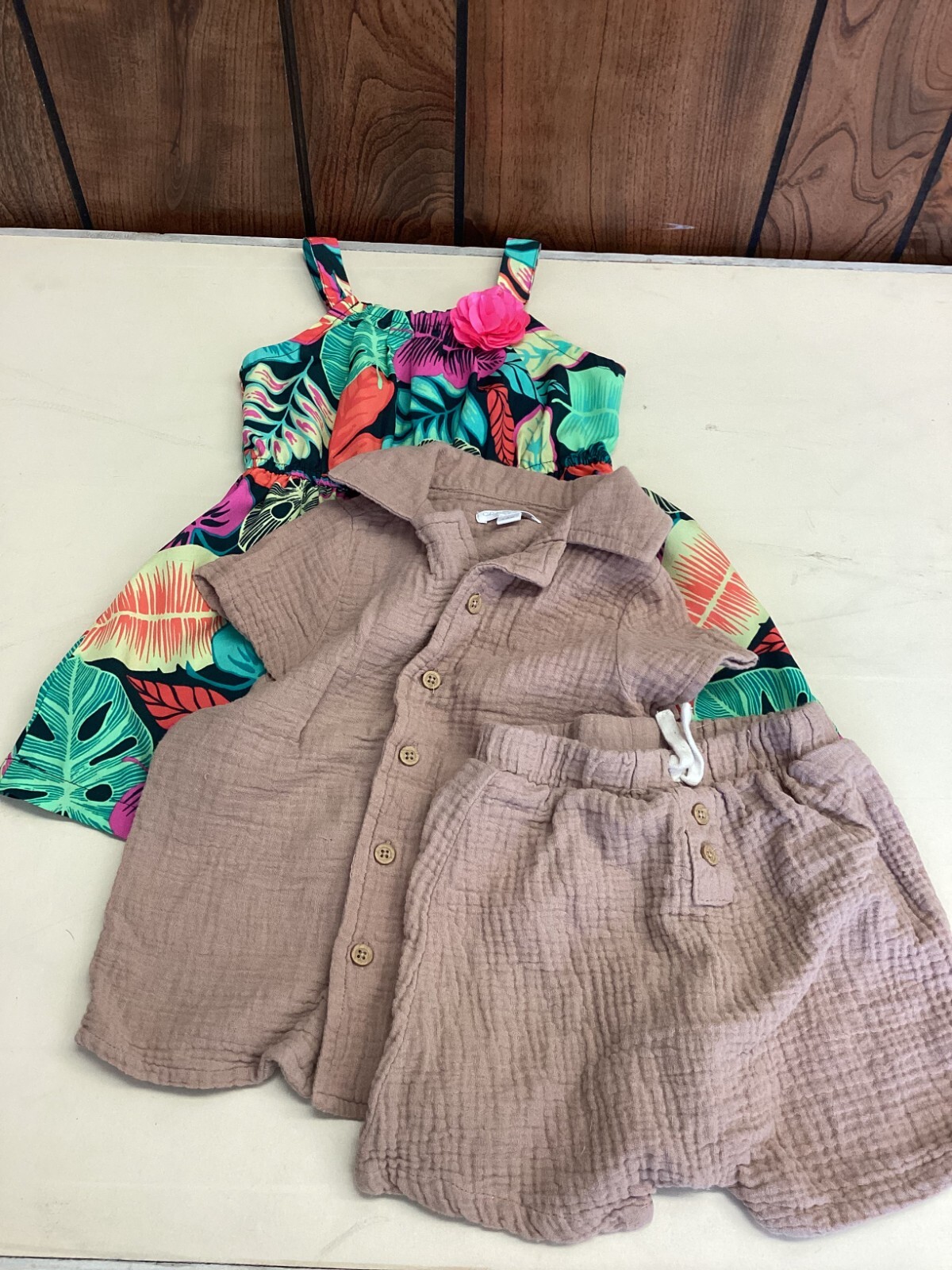Grayson Mini/Cherokee Set of 2 Outfits baby toddler girls sz 18 Months