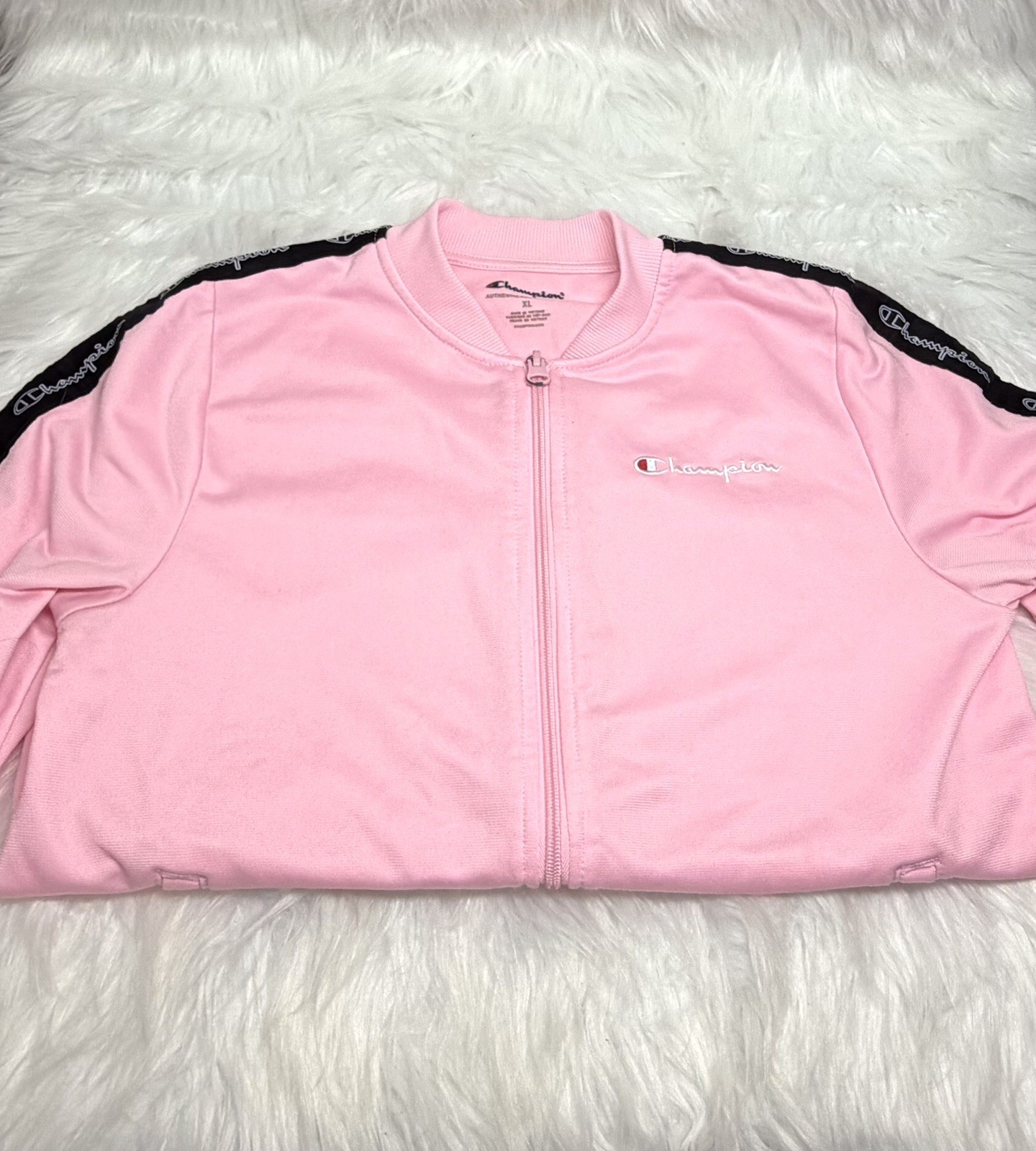 Girls XL 14-16 Pink Champion 2 pc Track & Jogger Set