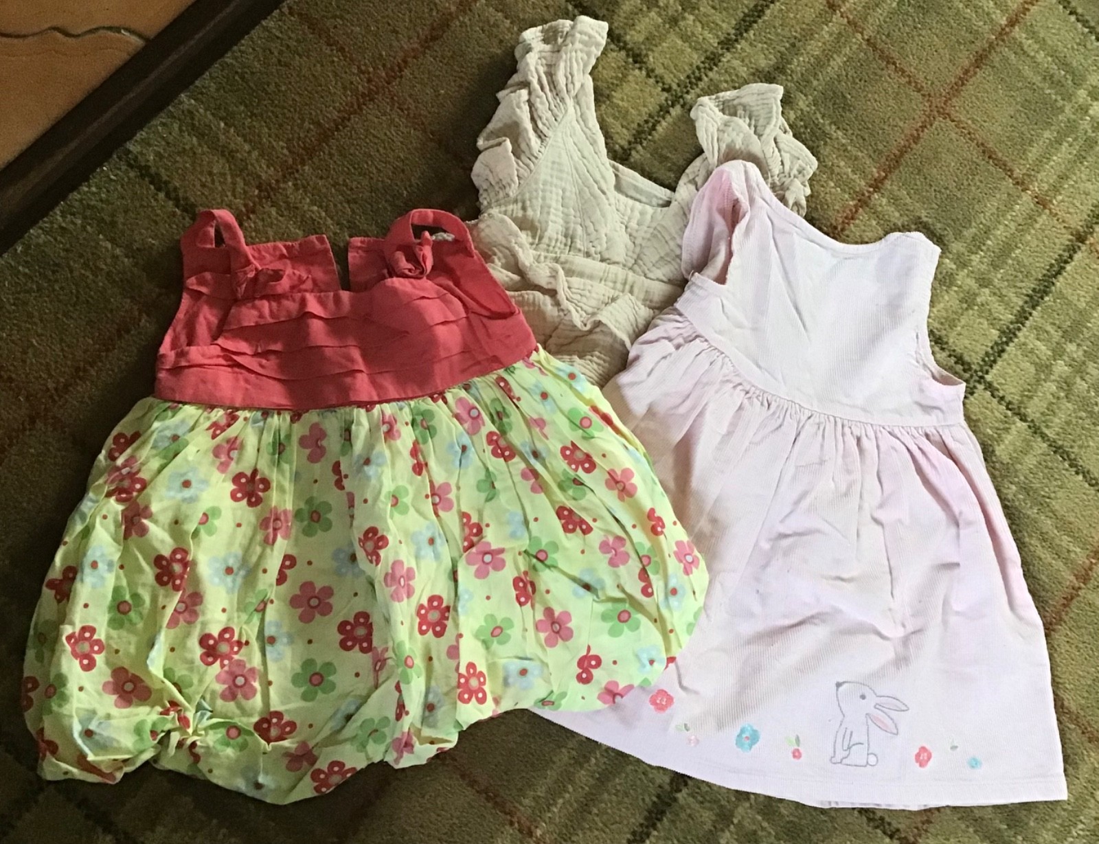 baby girl clothes bundle 6-9 months: vests, socks, dresses, trousers, tops, hats