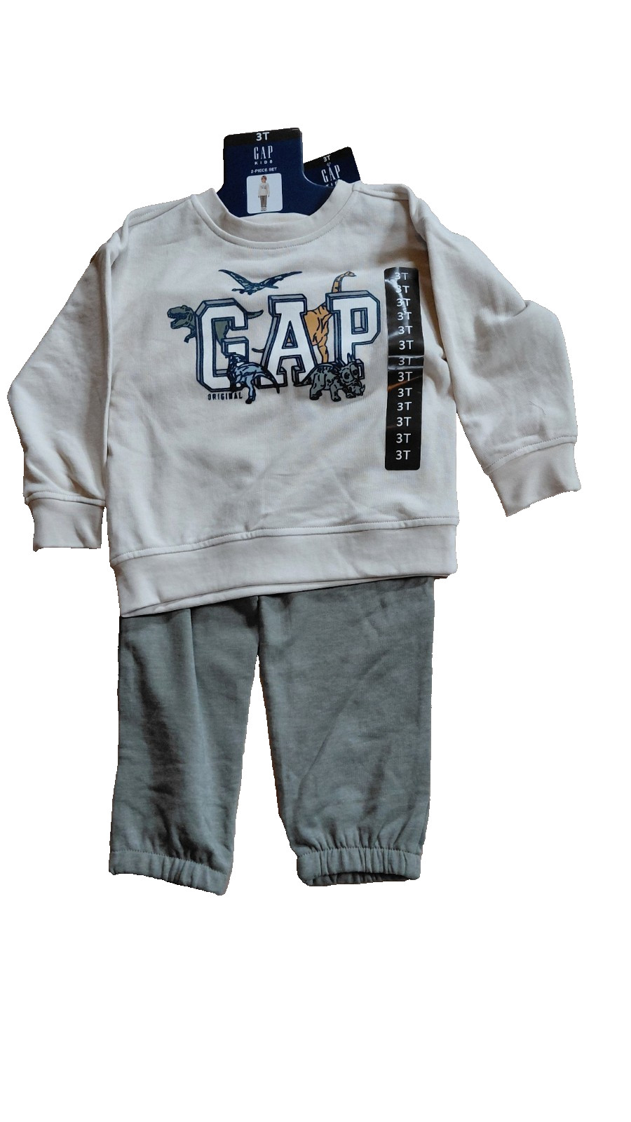 Gap Logo 2 pc.Size 3 T. Shirt and Pant Set. Cotton Blend.