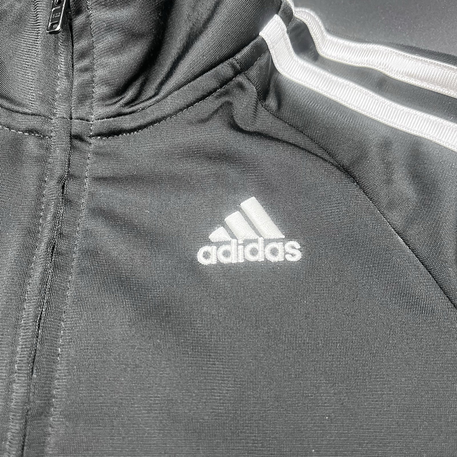 Adidas Kids 2T Core Classic Tricot Track Suit Set Toddler Black Jacket & Pants