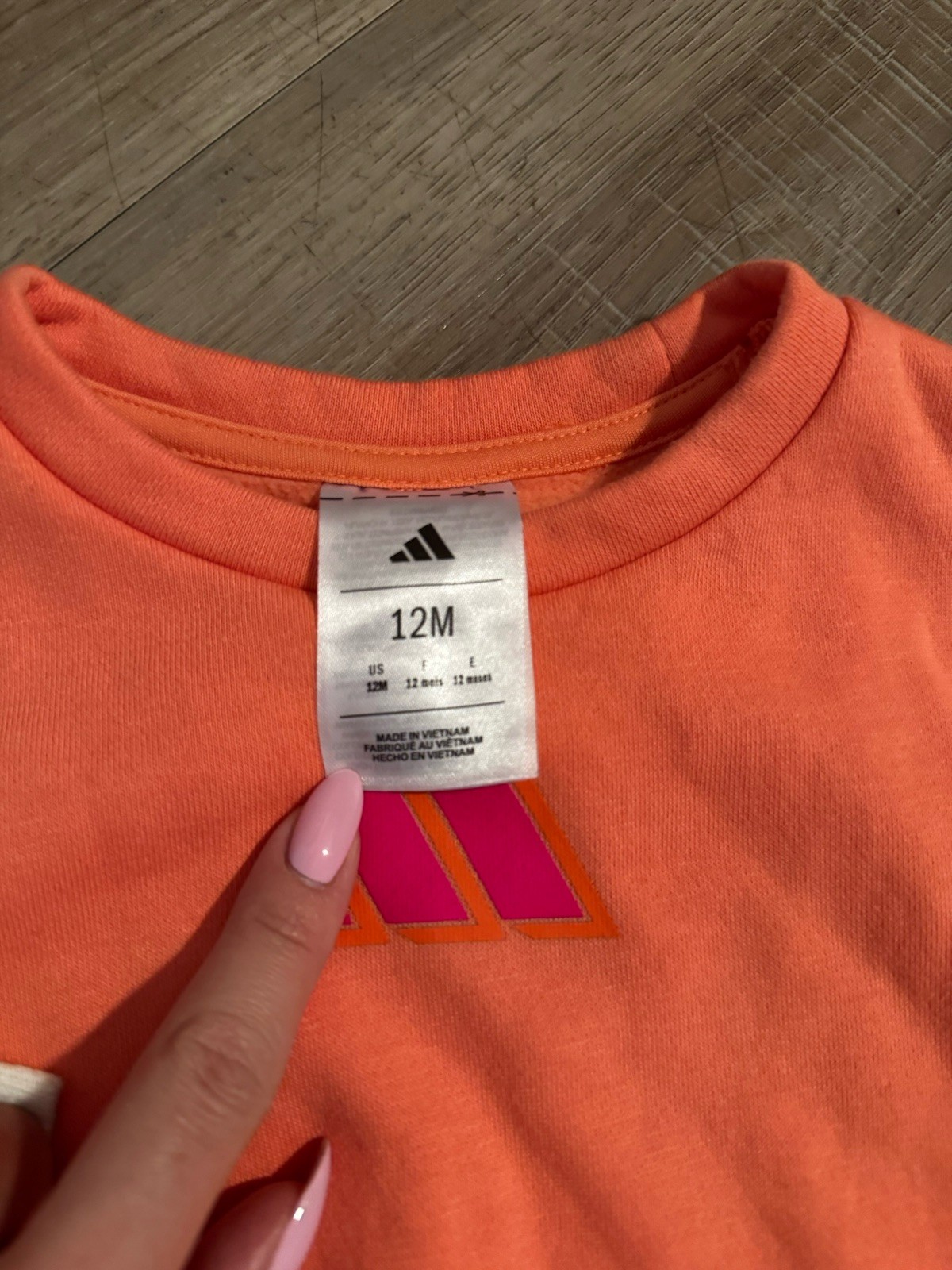 Adidas First Impressions Baby Girl Set Closes 12-18 Months